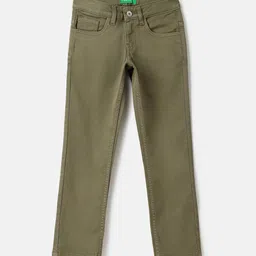 United Colors of Benetton Boys Slim Fit Mid-Rise Low Distress Jeans-picture-49