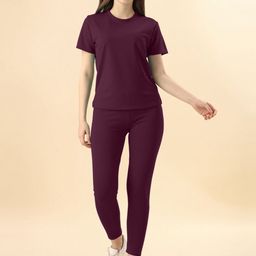 DTR FASHION Round Neck T-shirt & Trousers-image-66