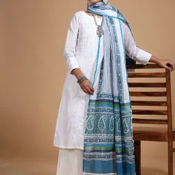 Taavi Block Printed Dupatta-31