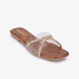 DressBerry Women Embellished Open Toe Flats-image-44