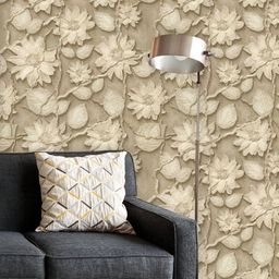 ArtzFolio Printed UV-Resistant Anti-Bacterial D Flowers PatternPeel & Stick Wallpaper-34