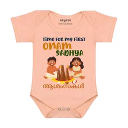 Arvesa My First Onam Printed Bodysuit-picture-11