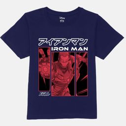 Wear Your Mind Boys Avengers Printed Pure Cotton T-shirt-image-40