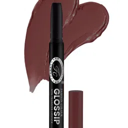 Fashion Colour Glossip Non Transfer Matte Lip Crayon - Wild Rose - 826-17