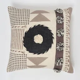 Art Avenue Black & Brown Floral Square Cushion Covers-44