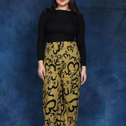 Exotic India Women Ethnic Motifs Printed Trousers-image-96