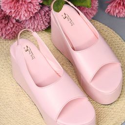 Froh Feet Women Open Toe Wedge Heels Sandals-picture-17