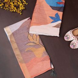 MUFFLY Linen Unstitched Dress Material-image-69