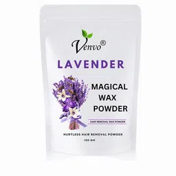 VENVO Face & Body Lavender Magical Wax Powder With Brush- 100 g-10