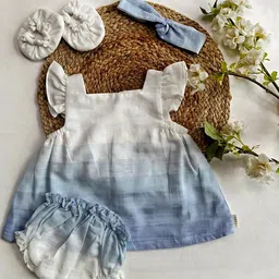 ArthLife Girls White Baby Apparel Gift Set-50