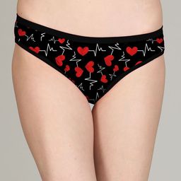 Lola Dola Hearts Printed Hipster Briefs-Panty(Print-01-003)-image-97