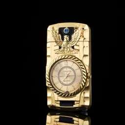 ™Watch Torch Turbo Lighter Gas Lighter Blue Flame Lighter Refill Butane Cigarette Lighter Golden Pocket Lighter-11