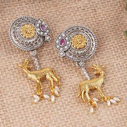 Adwitiya Collection Classic Drop Earrings-15