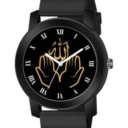 CSAMON Men Printed Straps Analogue Watch PandoBLK Islamic ROM03 804 BLK-image-44