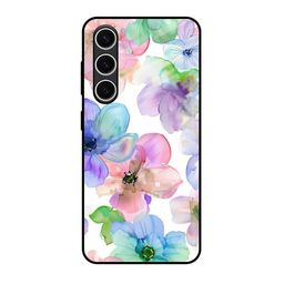 QRIOH Wildflower Haze Printed Samsung Galaxy S24 FE 5G Silicone Back Case-picture-46