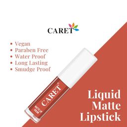 CARET ORGANIC Set Of 2 Super-Pigmented Liquid Matte Lipsticks - 2 ml Each - 6 image 5