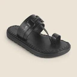 Metro Men Leather Comfort Sandals-image-86