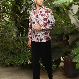 Campus Sutra Men Comfort Printed Casual Shirt-image-30