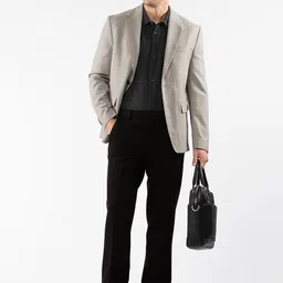 LOVE PANGOLIN Men Straight Fit Mid-Rise Easy Wash Trouser-picture-11