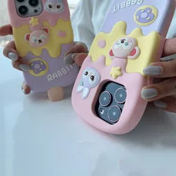 CASE CREATION Cartoon Characters Printed iPhone 16 Plus Back Case Mobile Accessories image 5