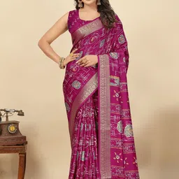 J 6 DESIGNER Ethnic Motifs Zari Saree-picture-48