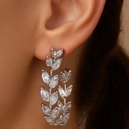 ISHTAARA Gold-Plated Stainless Steel Earrings-image-89