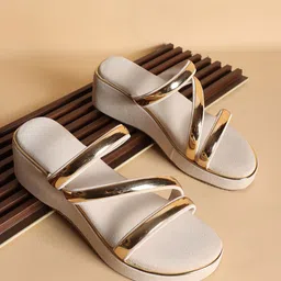 CHINRAAG PU Platform Sandals-38