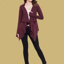 Hypernation Cotton Open Front Shrug image 3