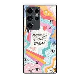 QRIOH Quirky Printed Samsung Galaxy S23 Ultra 5G Back Case Mobile Accessories-81