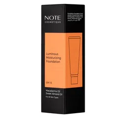 Note Luminous Moisturizing Foundation SPF15 - 30ml - Pale Almond - Shade - 103 image 3
