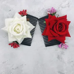GADINFASHION Women Set of 2 Comb Pin-image-70