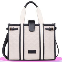 Womanix Women Solid Shopper Tote Bag-image-8