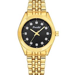 Poshi Women Casual Stainless Steel Round Dial Wristwatch-image-15