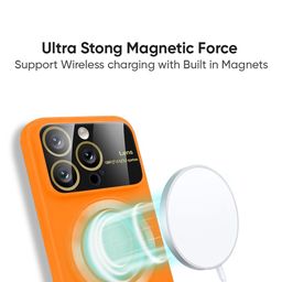 QRIOH Solid iPhone 15 Back Case with Magsafe image 2