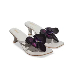 Kobler Women Orchid Flower Kitten Heels-33