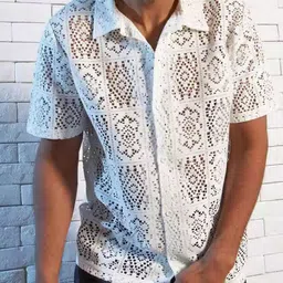 StyleCast Men Spread Collar Abstract Printed Cotton Casual Shirt-image-13