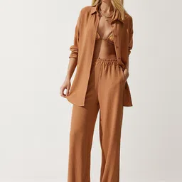 Happiness istanbul Shirt With Trouser Co -Ords-image-32