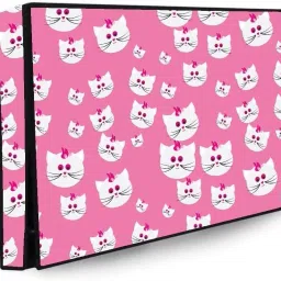 Amazin Homes LED COVER for 32 inch Printed PVC Television cover - 32 Inch Led TV Cover Waterproof with Transparent Polyethene Layer-picture-23