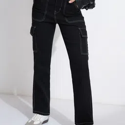 Tokyo Talkies Women Straight Fit Stretchable Jeans-picture-49