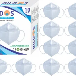 N95/KN95 Reusable 5 Layer Mask with Melt blown fabric Filter Pollution Mask Respirator N95 Washable mask for Men ,Women Reusable-9