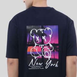 WILD ELEPHANT Men Printed Cotton T-shirt-image-92