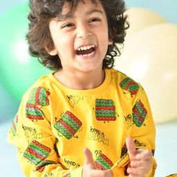 Anthrilo Boys Printed Night suit-image-52