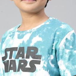 Lil Tomatoes Boys Teal Cotton Printed Tshirts-picture-32