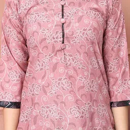 Rajnandini Floral Printed Kurta with Salwar & Dupatta image 2
