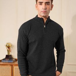 THE BEETEL HOUSE Shirt Collar Pullover-picture-43