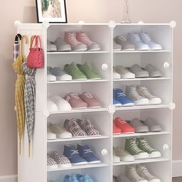 Sasimo White 12 Shelfs Reusable Multi-Utility Organisers-56