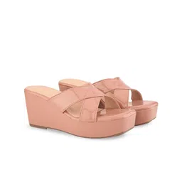 ALL TABS OPEN Women PU Party Wedge Mules-76