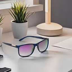 SUNNIES Unisex Square Sunglasses with UV Protected Lens SNS-011-C2(M)--image-46