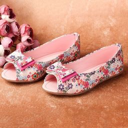 BOYZ N GALZ Girls Embellished Party Ballerinas Flats-image-96