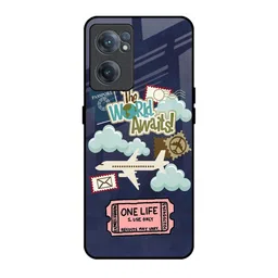 QRIOH Floral Printed OnePlus Nord CE 2 Back Case Mobile Accessories-27